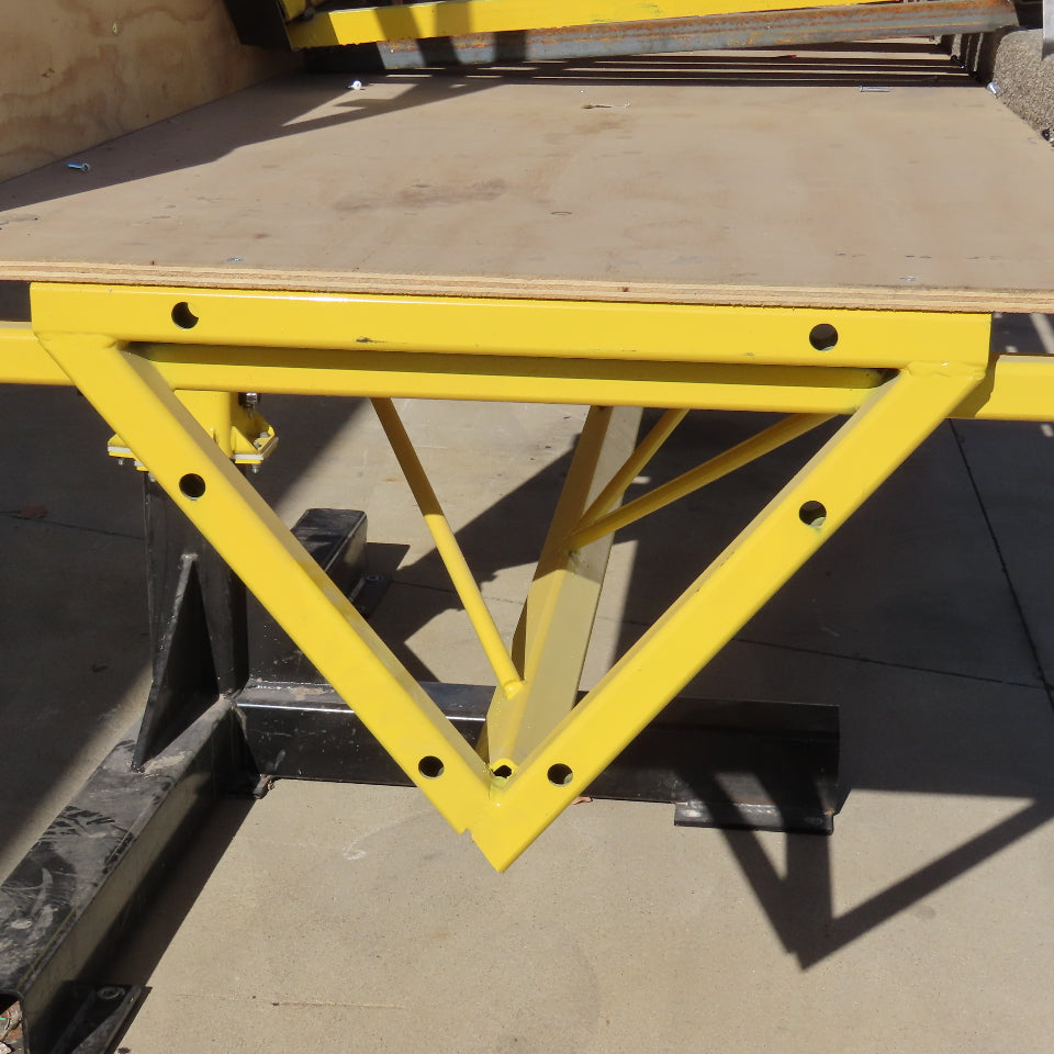 36" x 33' Forklift Assist Work Platform Scaffold 42-72" Working Height 9' Bay