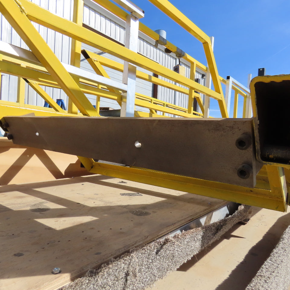 36" x 33' Forklift Assist Work Platform Scaffold 42-72" Working Height 9' Bay