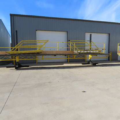 36" x 33' Forklift Assist Work Platform Scaffold 42-72" Working Height 9' Bay