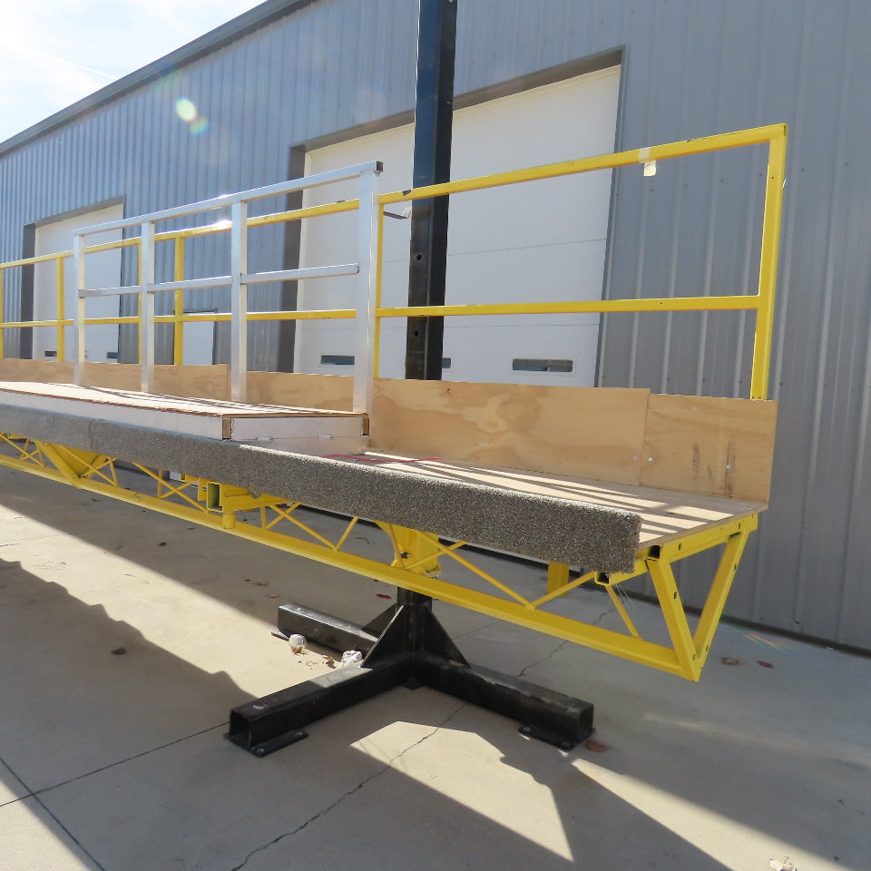 36" x 33' Forklift Assist Work Platform Scaffold 42-72" Working Height 9' Bay