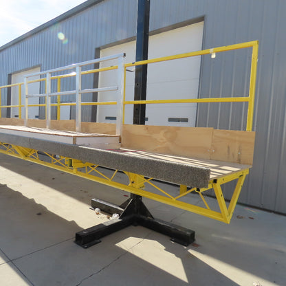 36" x 33' Forklift Assist Work Platform Scaffold 42-72" Working Height 9' Bay