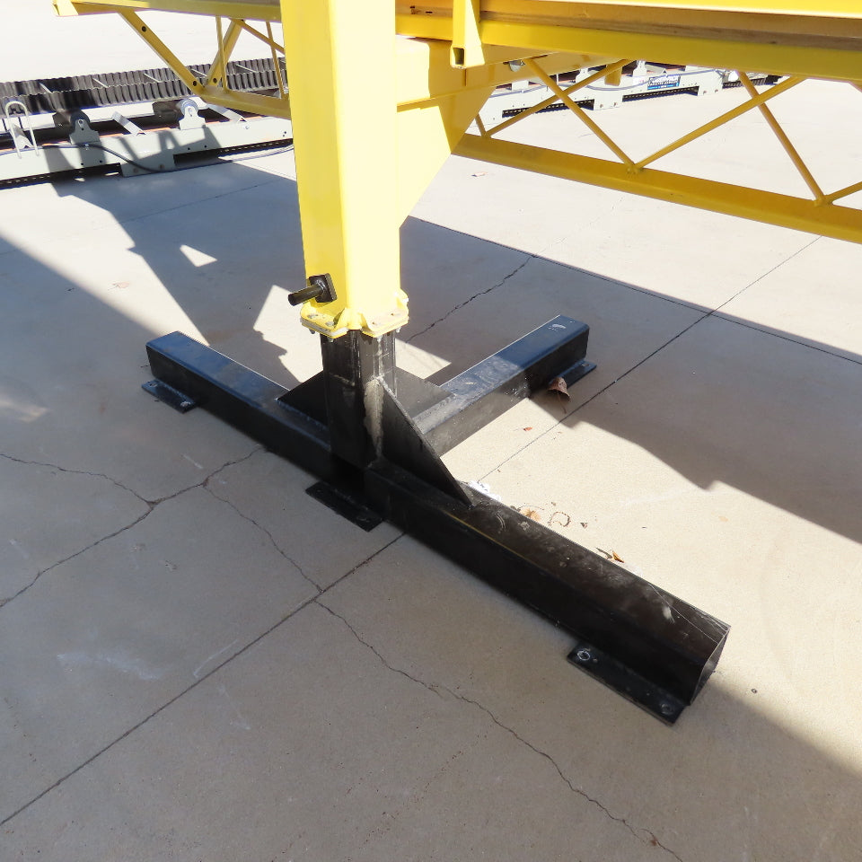 36" x 33' Forklift Assist Work Platform Scaffold 42-72" Working Height 9' Bay
