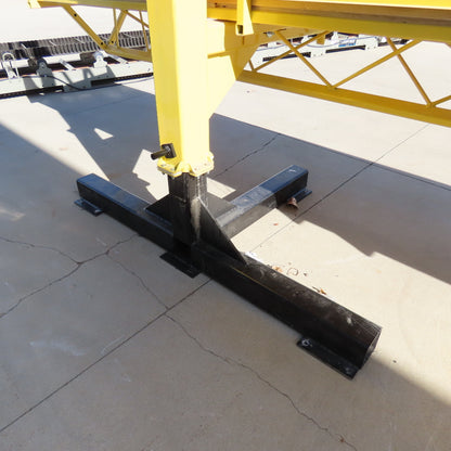 36" x 33' Forklift Assist Work Platform Scaffold 42-72" Working Height 9' Bay