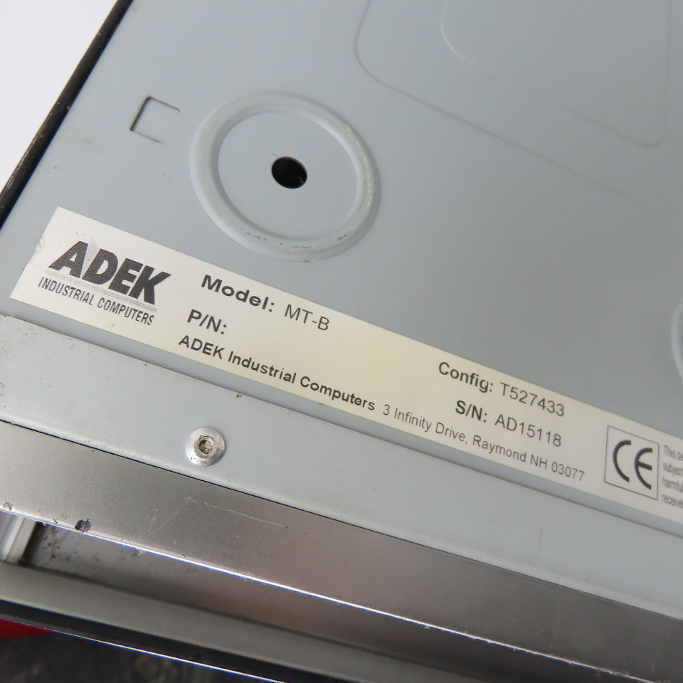 Adek industrial Computers Model MT-B Windows XP Pro