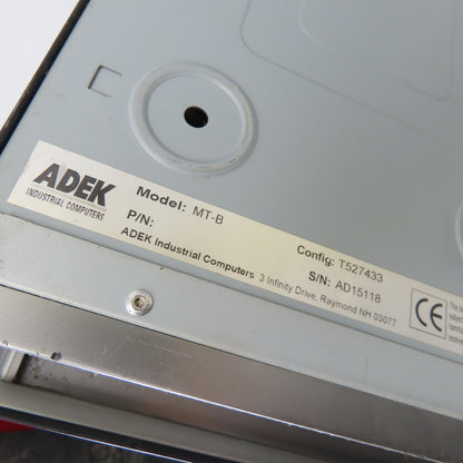 Adek industrial Computers Model MT-B Windows XP Pro