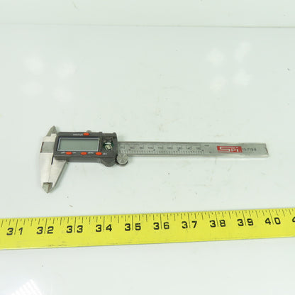 SPI 15-719-8 Electronic Dial Caliper 0-6" 0-150mm