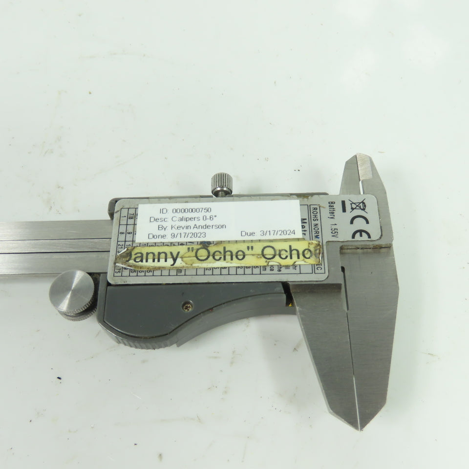 SPI 14-792-6 Electronic Dial Caliper 0-6" 0-150mm