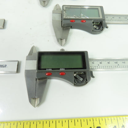 SPI 15-719-8 Electronic Dial Caliper 0-6" 0-150mm Lot Of 6 (For Parts Or Repair)
