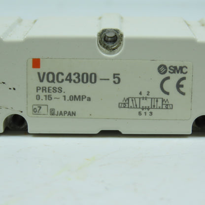SMC VQC4300-5 Pneumatic Solenoid Valve 0.15-1.0MPa