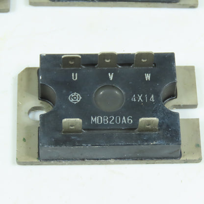 Hitachi MDB20A6 Three Phase Bridge Rectifier Modules Lot of 4