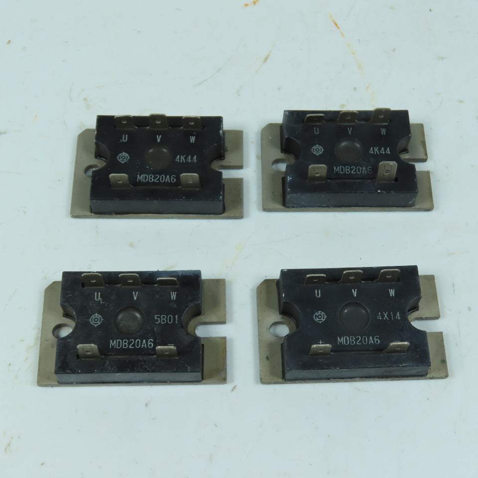 Hitachi MDB20A6 Three Phase Bridge Rectifier Modules Lot of 4