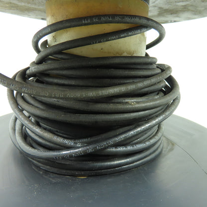 8AWG AWM/THHN/THWN-2 Black Stranded Copper Wire 600V 32'