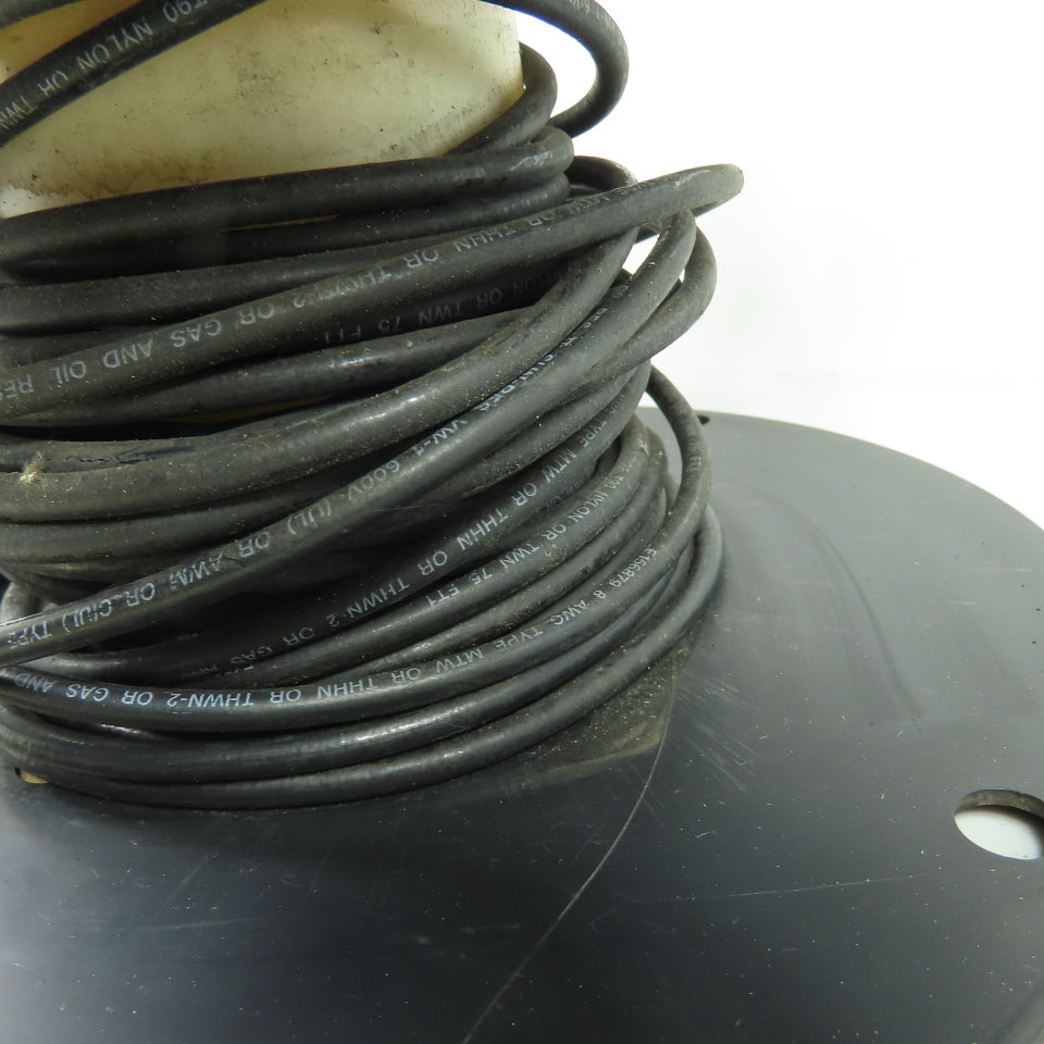 8AWG AWM/THHN/THWN-2 Black Stranded Copper Wire 600V 32'