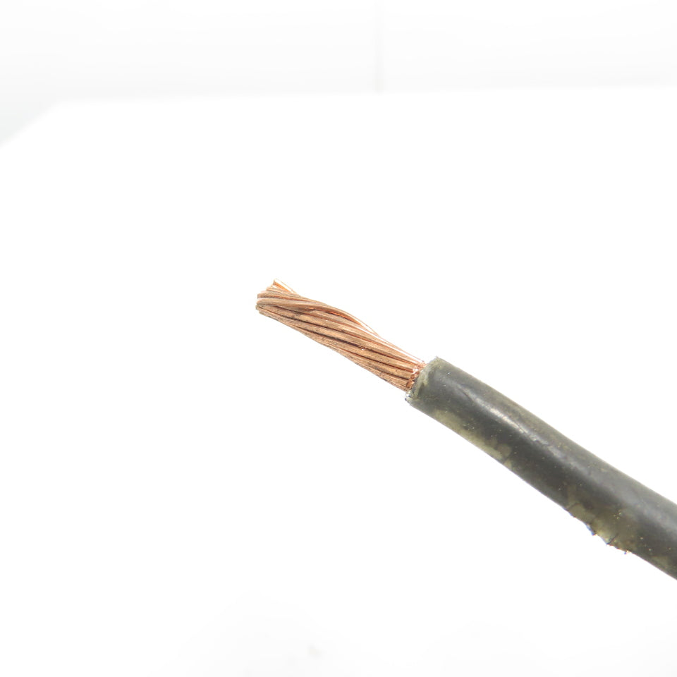 8AWG MTW/THHN/THWN-2 Black Stranded Copper Wire 600V 68'