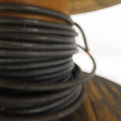 4AWG MTW/THHN/THWN Black Stranded Copper Wire 600V 25'