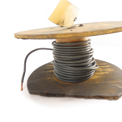 4AWG MTW/THHN/THWN Black Stranded Copper Wire 600V 25'