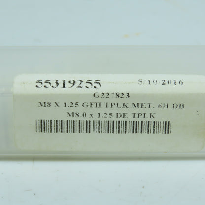 GF Gage 55319255 Thread Plug Gage GO NOGO M8.0 x 1.25-6H