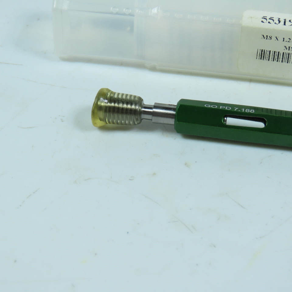 GF Gage 55319255 Thread Plug Gage GO NOGO M8.0 x 1.25-6H