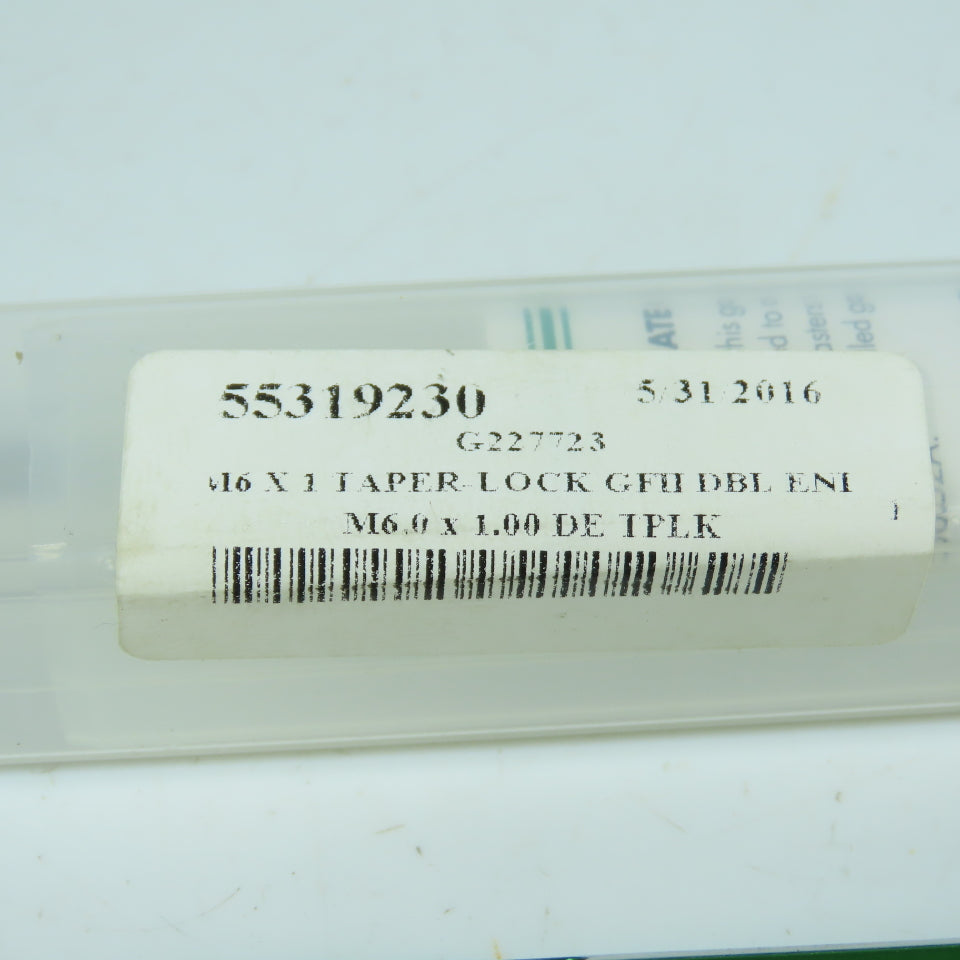 GF Gage 55319230 Taper Lock Thread Plug Gage GO NOGO M6 x 1.0-6H
