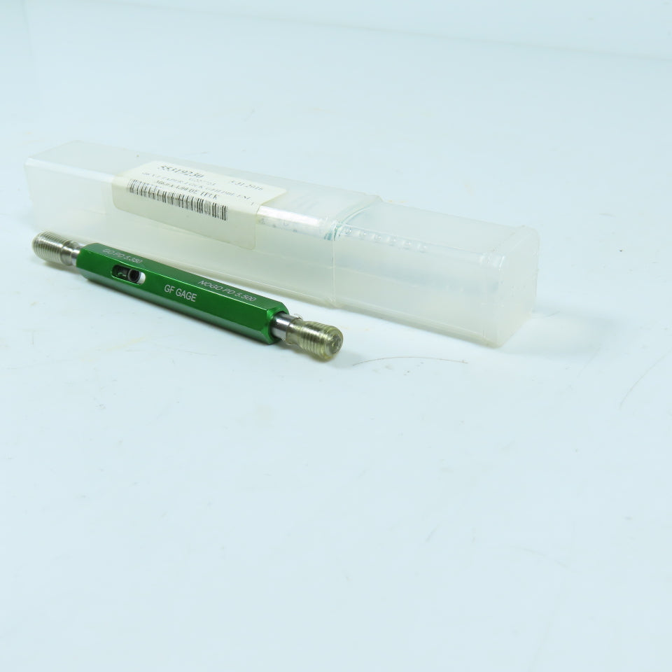GF Gage 55319230 Taper Lock Thread Plug Gage GO NOGO M6 x 1.0-6H