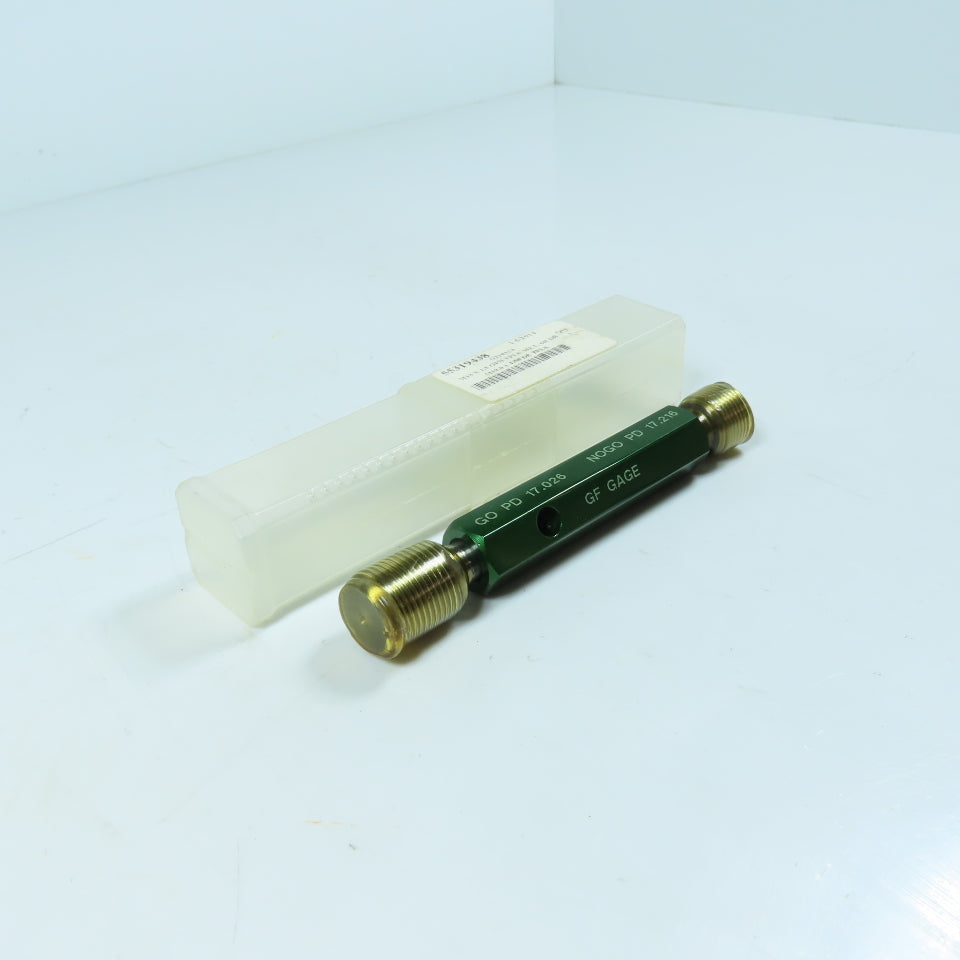 GF Gage 55319438 Double Ended Thread Plug Gage GO NOGO M18 x 1.5-6H TPLK