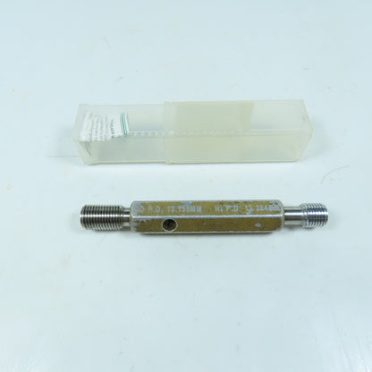 Thread Check Inc. Double Ended Thread Plug Gage GO NOGO M12 x 1.5-6H