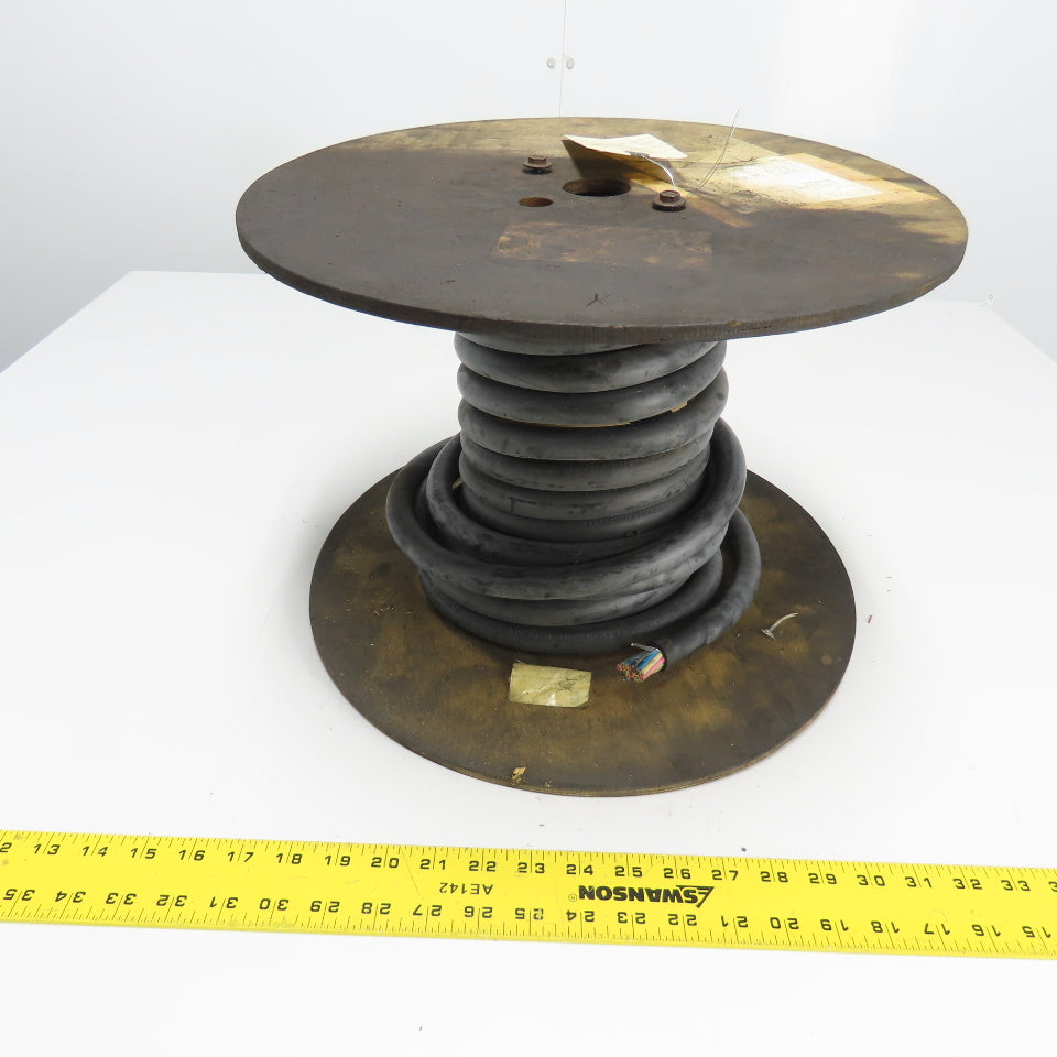 Carol P-7K-123033 16-Wire Black Stranded Copper Wire Water Resistant 30'