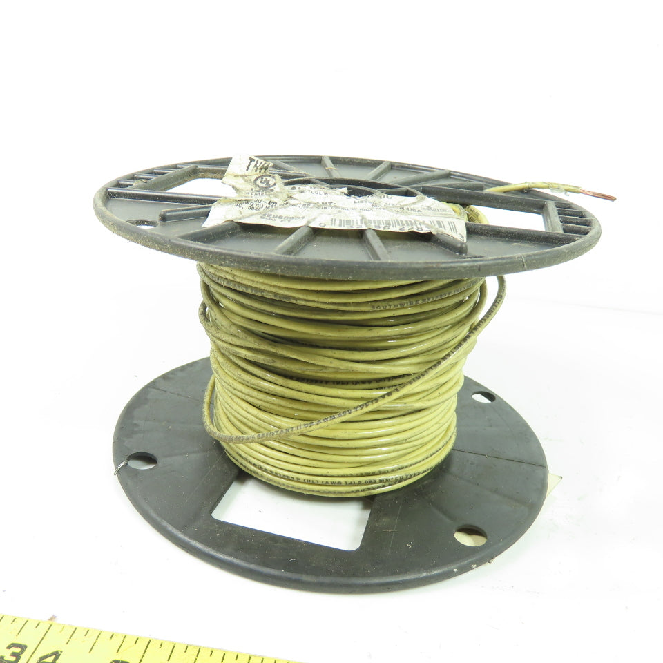 Southwire 14AWG THHN Yellow Stranded Copper Wire 600V 266'