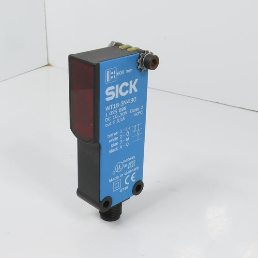 Sick WT18-3N430 600mm Photoelectric Sensor 10-30VDC