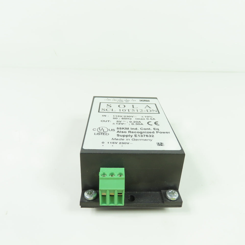 Sola scl 10T512-DN Power Supply 115/230V Input 5/12V Output