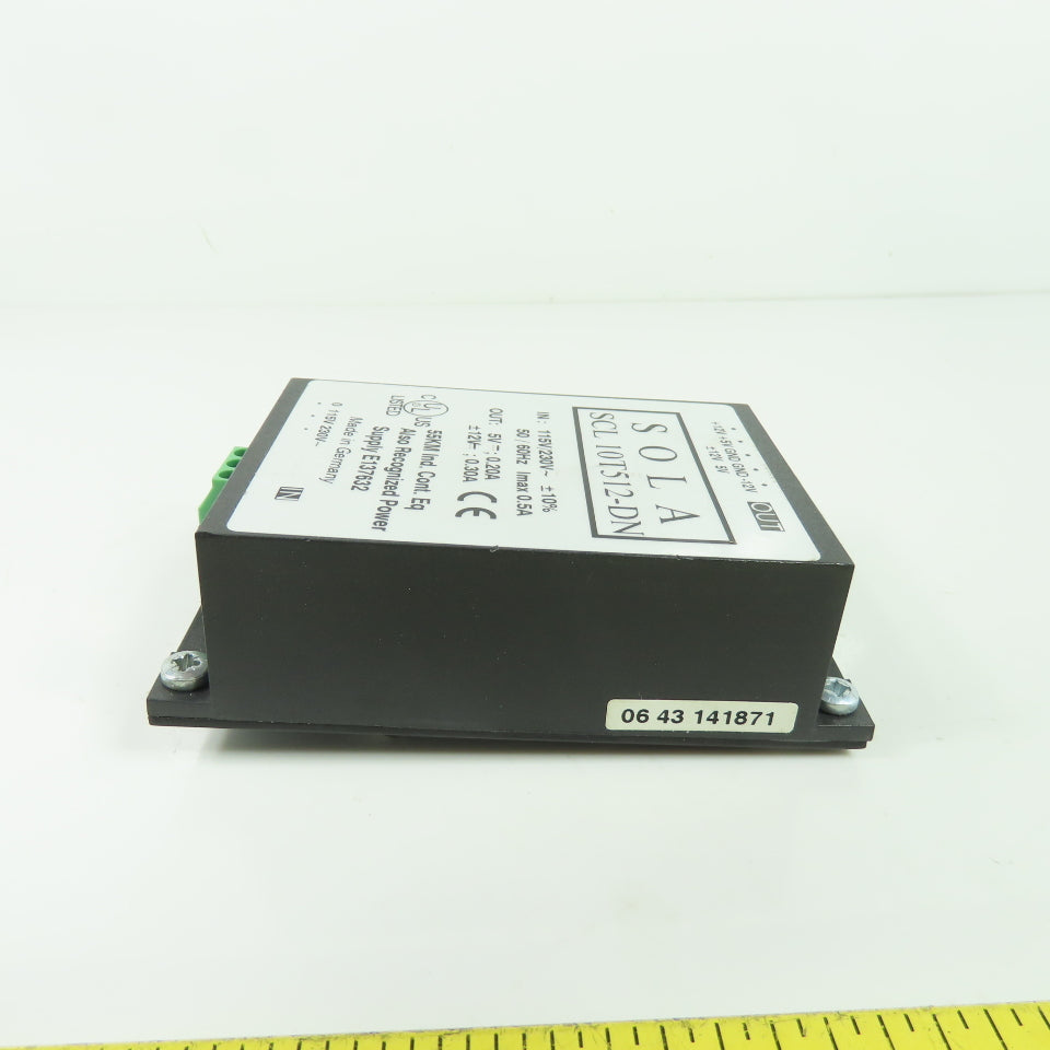 Sola scl 10T512-DN Power Supply 115/230V Input 5/12V Output