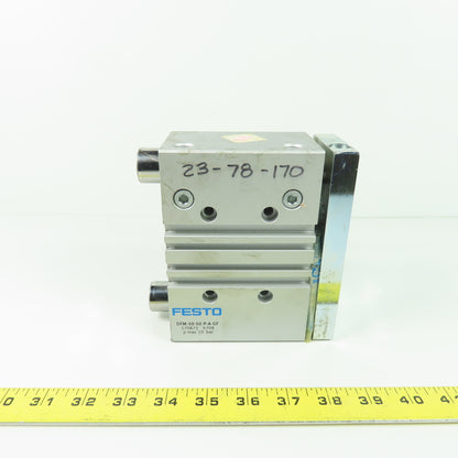Festo DFM-50-50-P-A-GF Pneumatic Guided Cylinder 10Bar 50mm Stroke