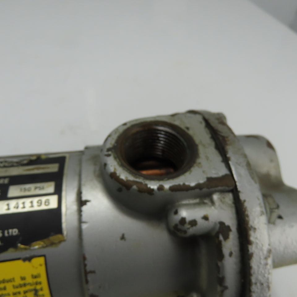Thermal Transfer B-701-A4-F Heat Exchanger 250PSI Shell 150PSI Tubes 350°F