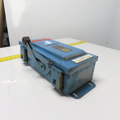 Square D HU36IAWK 30A Non Fusible Safety Disconnect Switch 3Ph 600VAC