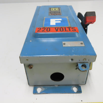 Square D HU36IAWK 30A Non Fusible Safety Disconnect Switch 3Ph 600VAC