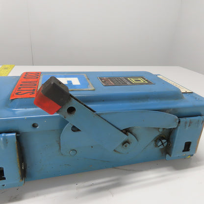 Square D HU36IAWK 30A Non Fusible Safety Disconnect Switch 3Ph 600VAC