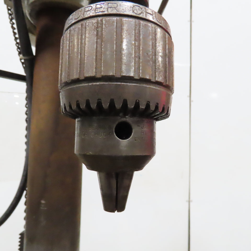 20" Floor Mount Drill Press 10" Throat 6" Stroke Adjustable Speed 480V 3Ph