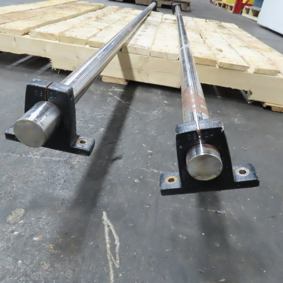 1-1/2" x 91" Linear Guide Slide Rail Set