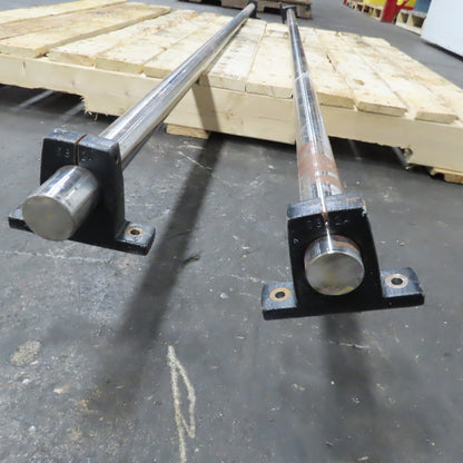 1-1/2" x 91" Linear Guide Slide Rail Set
