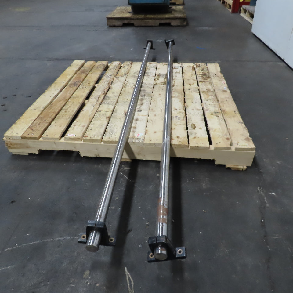 1-1/2" x 91" Linear Guide Slide Rail Set