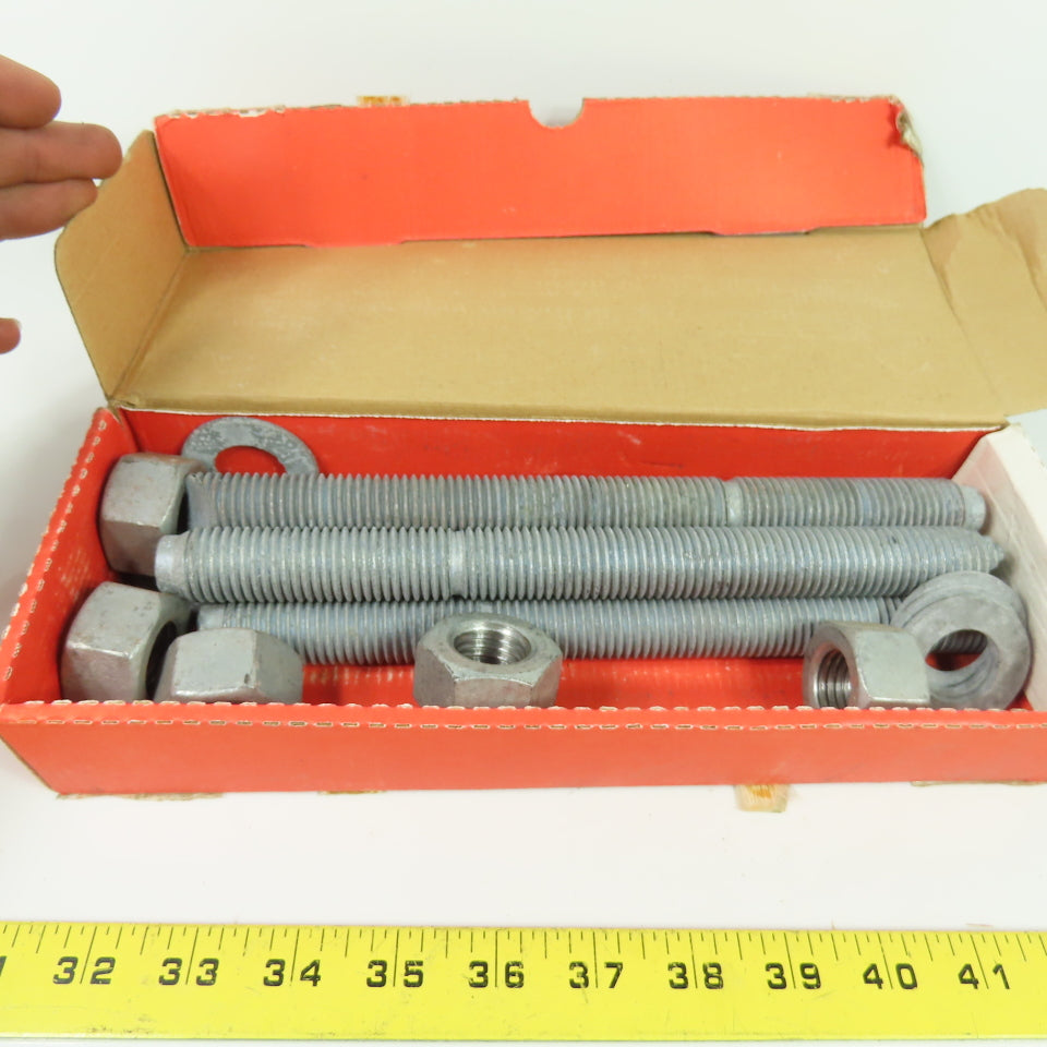Hilti HAS-F HDG Wedge Anchor 7/8"-10" Lot Of 5