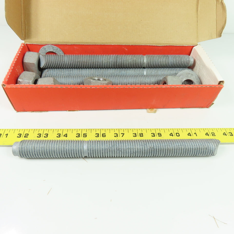 Hilti HAS-F HDG Wedge Anchor 7/8"-10" Lot Of 5