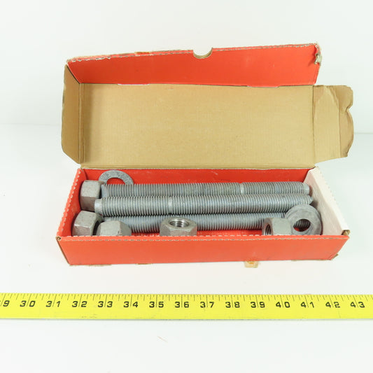 Hilti HAS-F HDG Wedge Anchor 7/8"-10" Lot Of 5