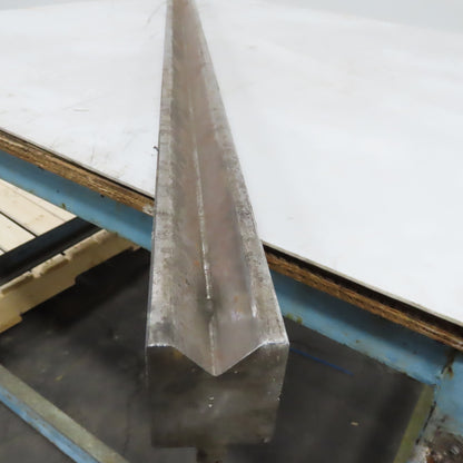 1-15/16" x 2-7/8" V-Forming Press Brake Die 1/2" Tang 90° 73" OAL