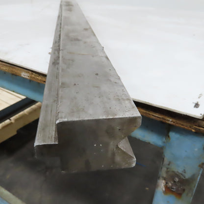 1-15/16" x 2-7/8" V-Forming Press Brake Die 1/2" Tang 90° 73" OAL