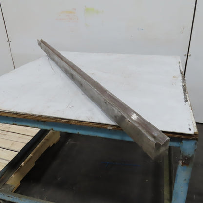 1-15/16" x 2-7/8" V-Forming Press Brake Die 1/2" Tang 90° 73" OAL
