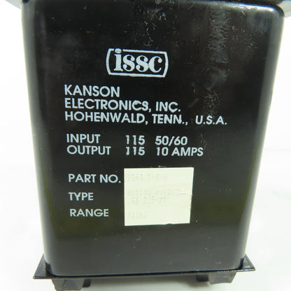 Kanson 1260-1-E-B Motion Detector 0.6-2.5 Sec 115V 10A