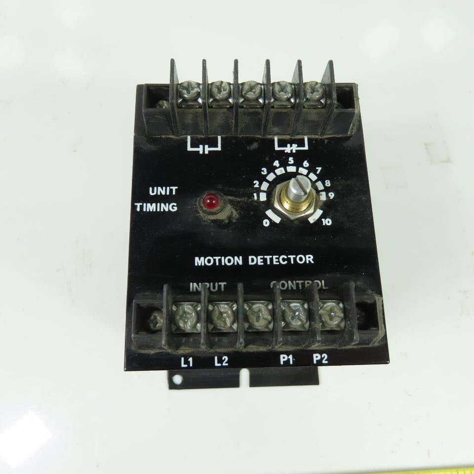 Kanson 1260-1-E-B Motion Detector 0.6-2.5 Sec 115V 10A