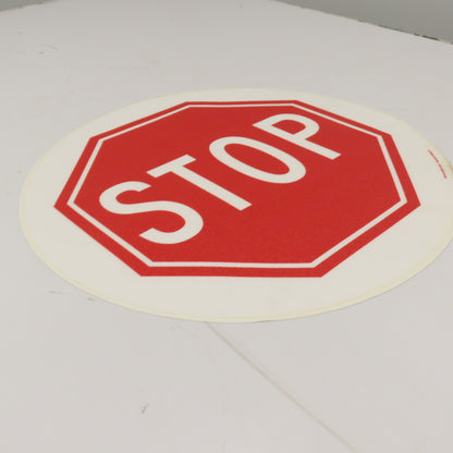 Accuform MFS2217 17" Diameter "STOP" Floor Safety Sign