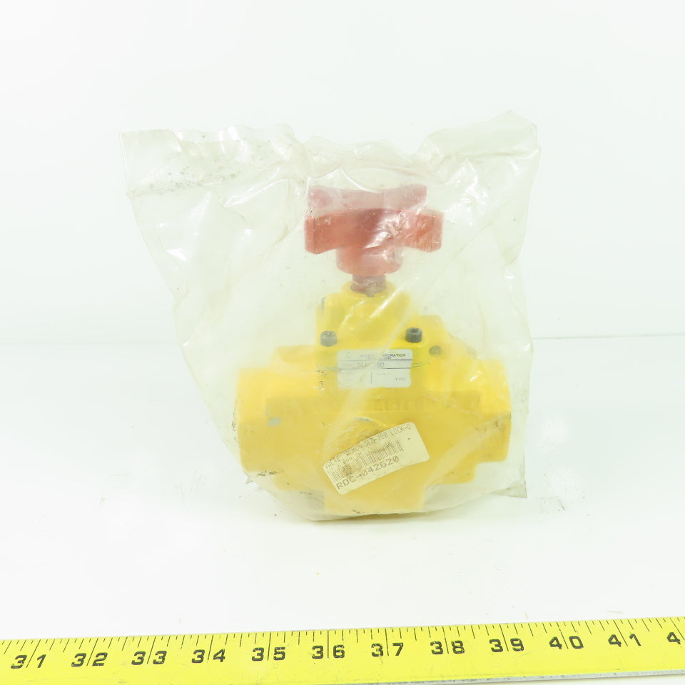 Alkon SLM-100 Loc Master Lock Out Exhaust Valve 1" NPT